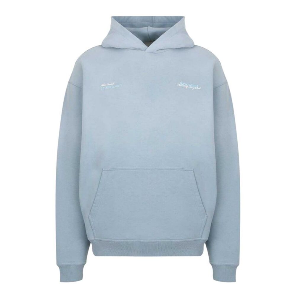 Jack Wills Mens Established Hoodie / Storm